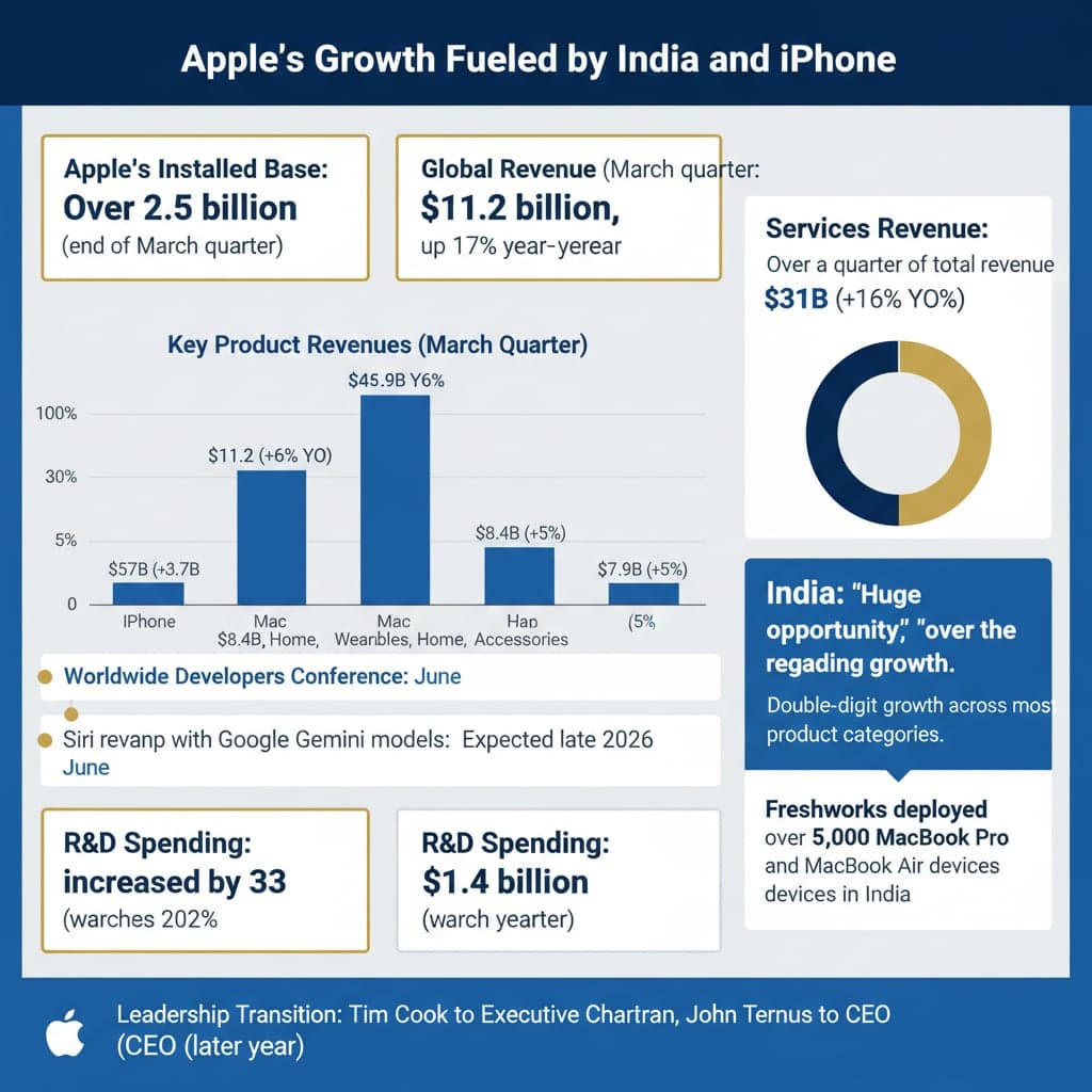Tim Cook Thrilled by India’s Growth: iPhone Sales Skyrocket