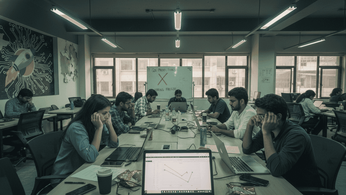 Indian Startup Funding Plummets 55% in May Amid Macro Headwinds