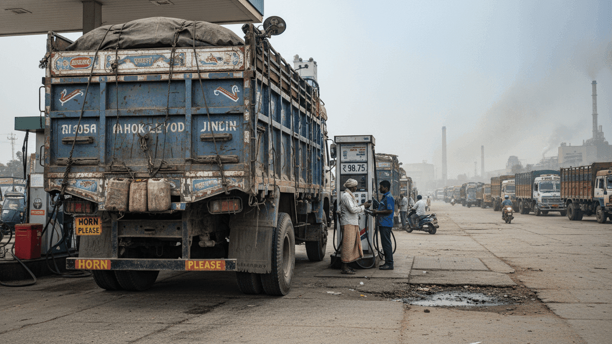 India Fuel Demand Slows: Price Hikes & Industrial Downturn