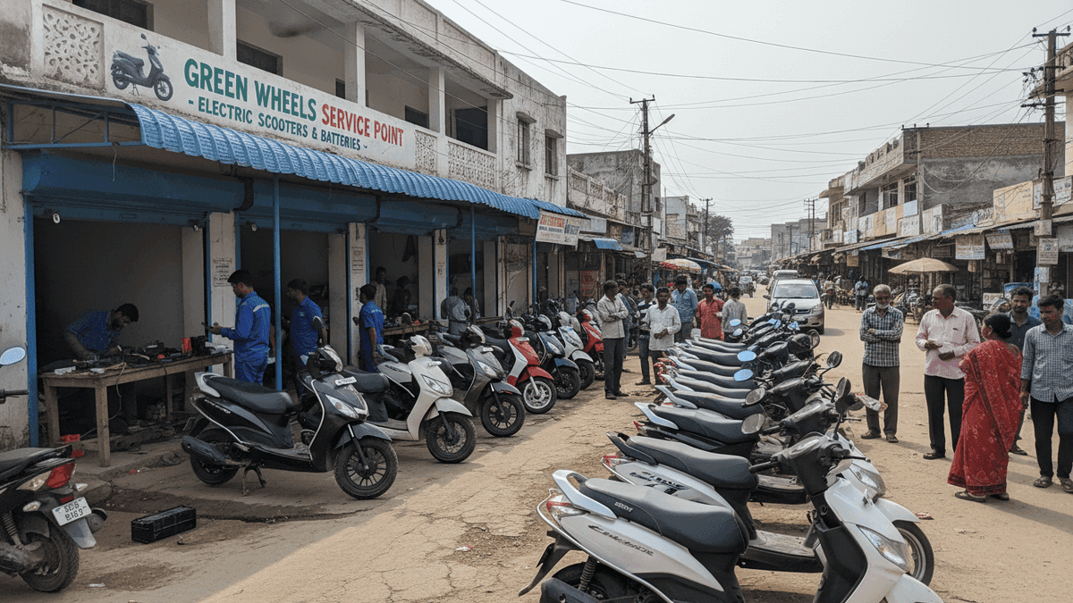 India’s EV Scooter Boom: Mass Adoption Beyond Metros