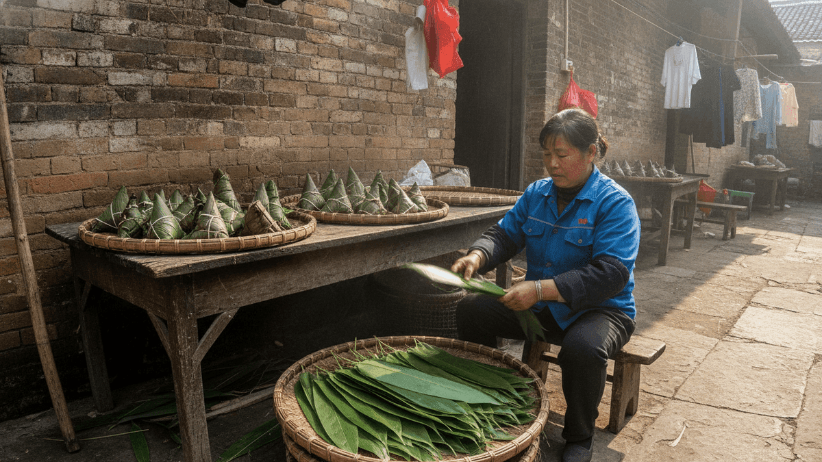 Anhui Villages Thrive: Bamboo Leaves Fuel Zongzi Economy