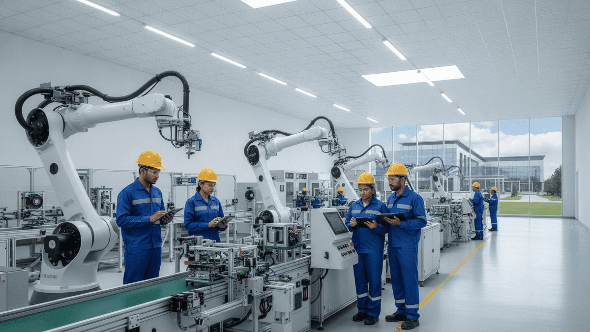 India’s Manufacturing Rise: A New Global Hub Beyond China