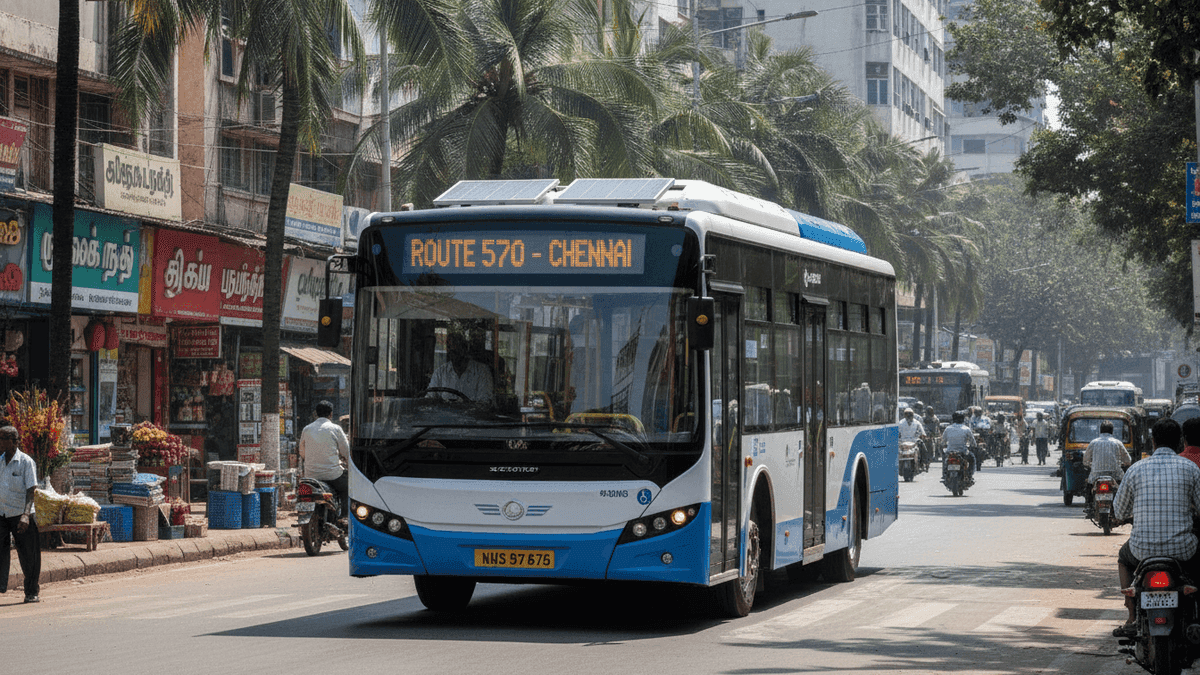 Tamil Nadu Shifts to GCC Model for Electric Buses, Redefining Public Transport Structure