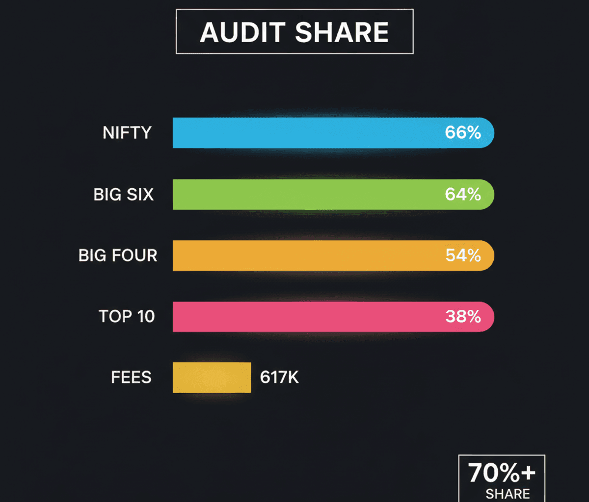 India’s Audit Market: Power Concentration in Top Firms