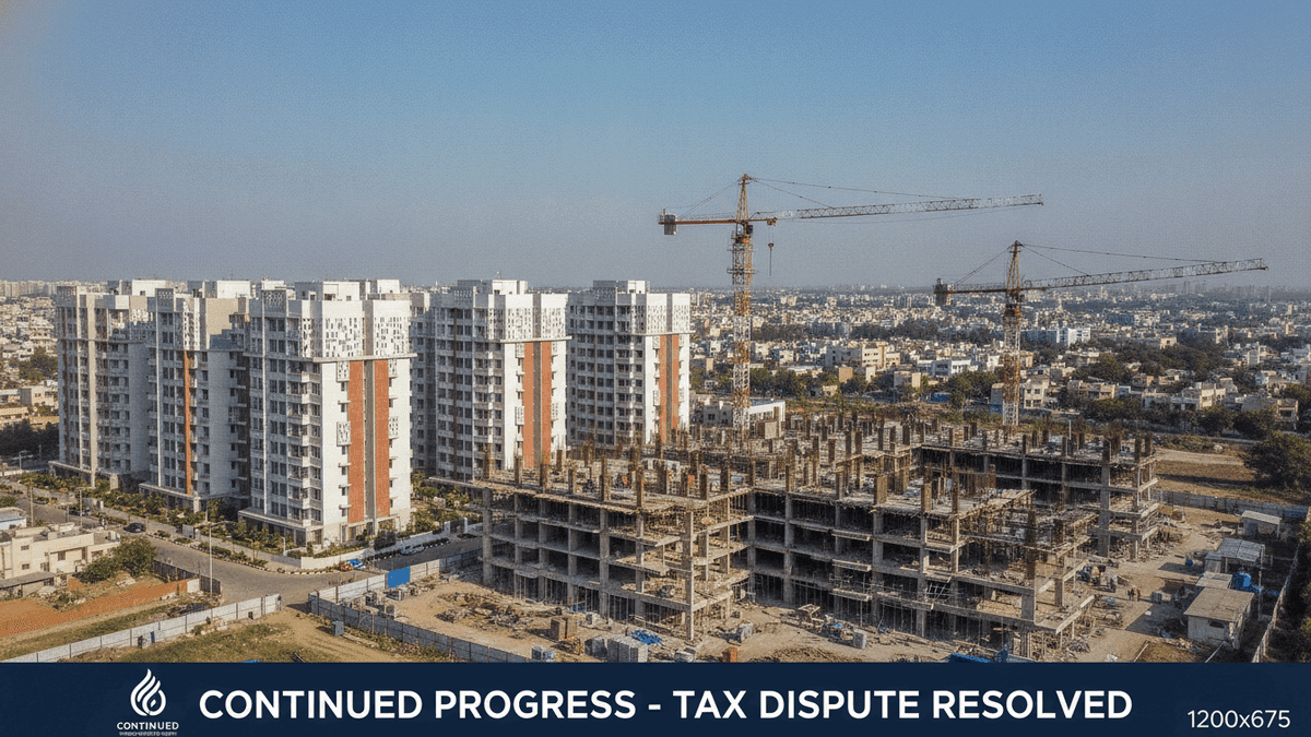 Ashiana Housing Wins GST Appeal, ₹21.35 Lakh Demand Dropped