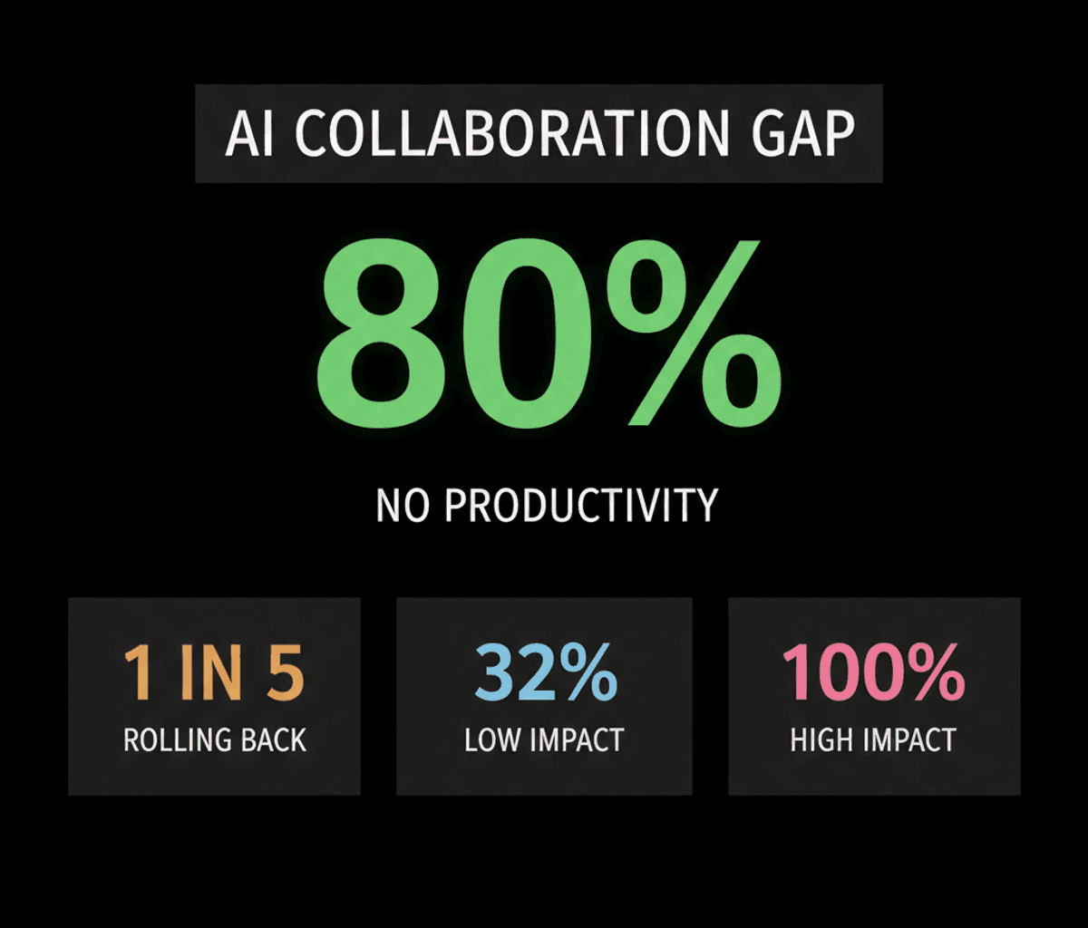 AI Adoption Stalls: Collaboration Gap Hinders Enterprise Value