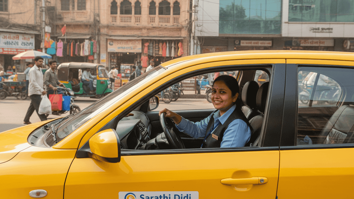 Gujarat’s Bharat Taxi: A Driver-Owned Cooperative Model