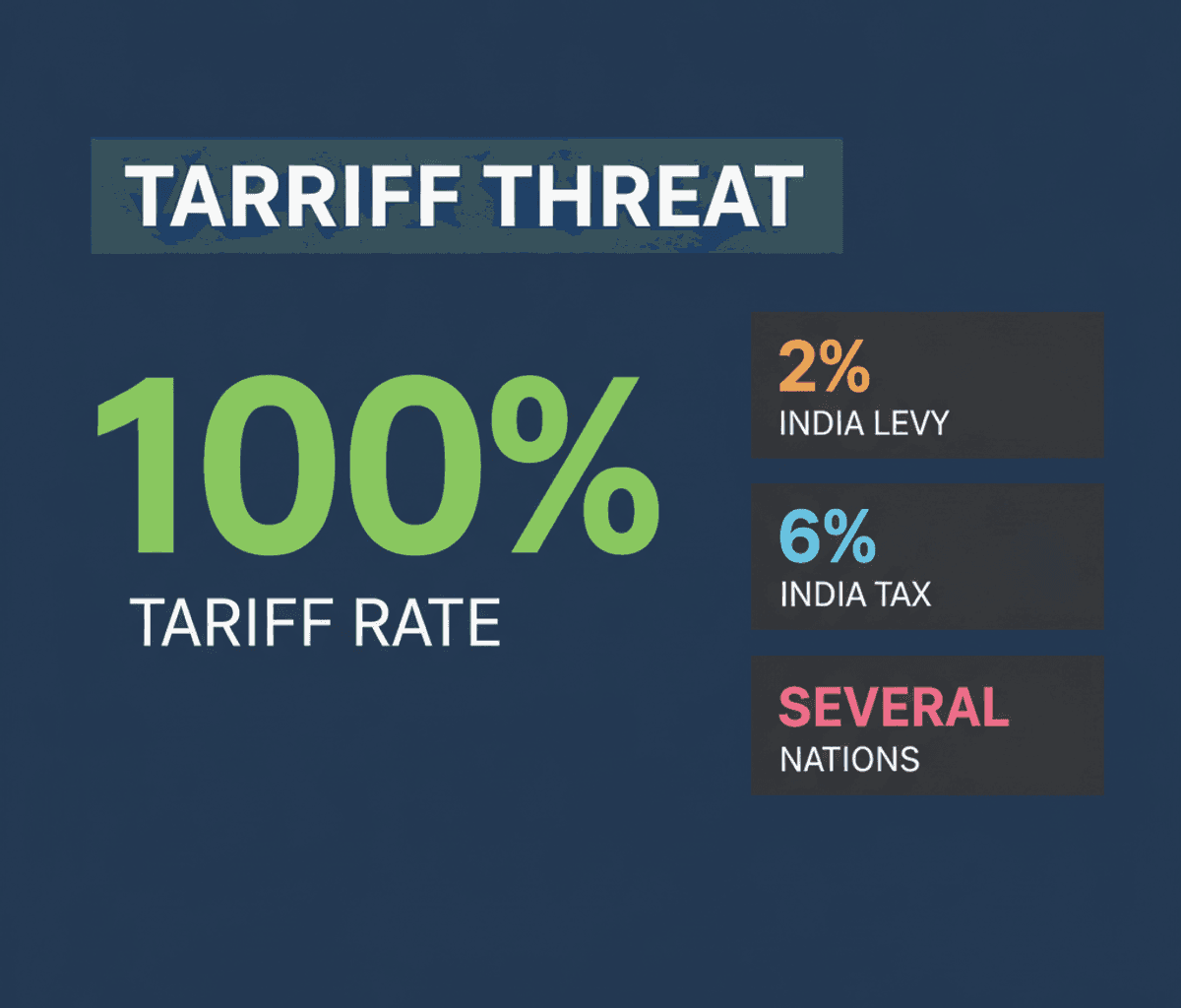 Trump’s 100% Tariff Threat: Global Tech & Economy Impact