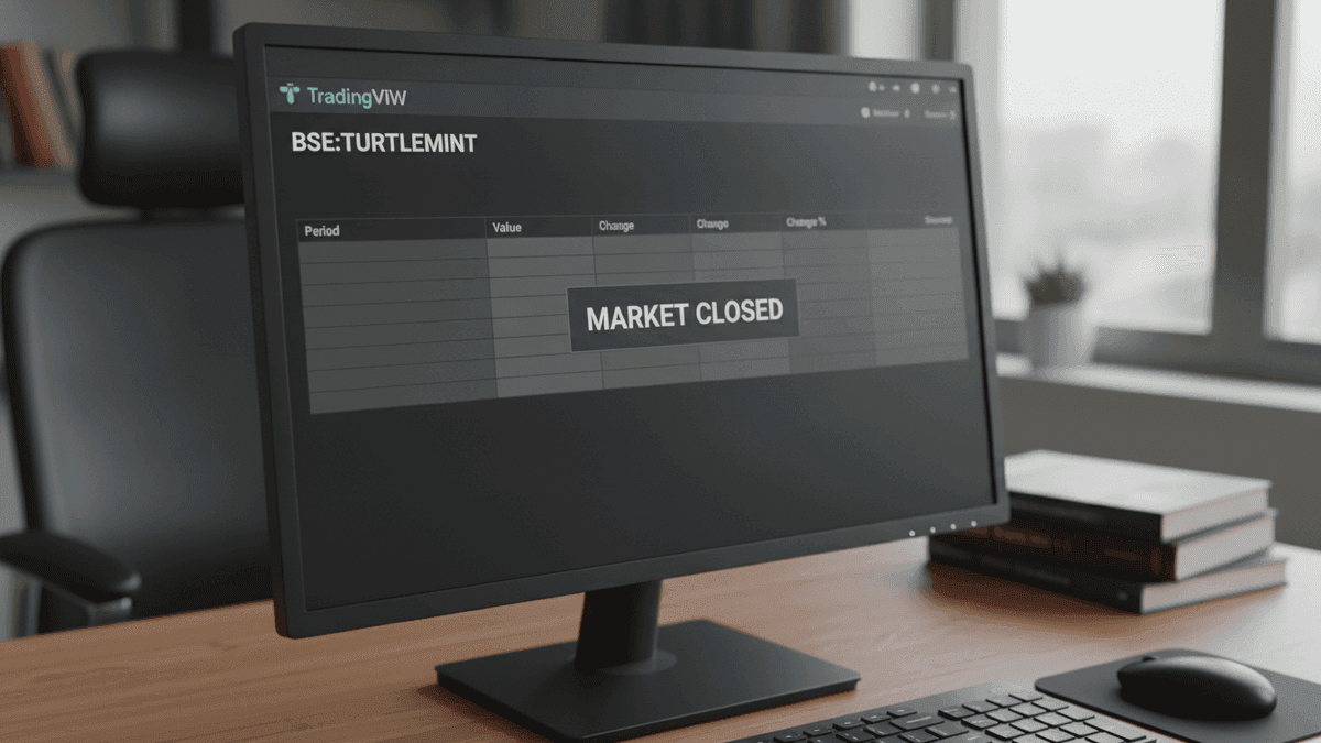 Turtlemint Fintech Stock: No Trading Activity on TradingView