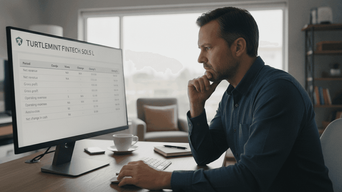 TURTLEMINT FINTECH Cash Flow: Missing Data Impacts Investors