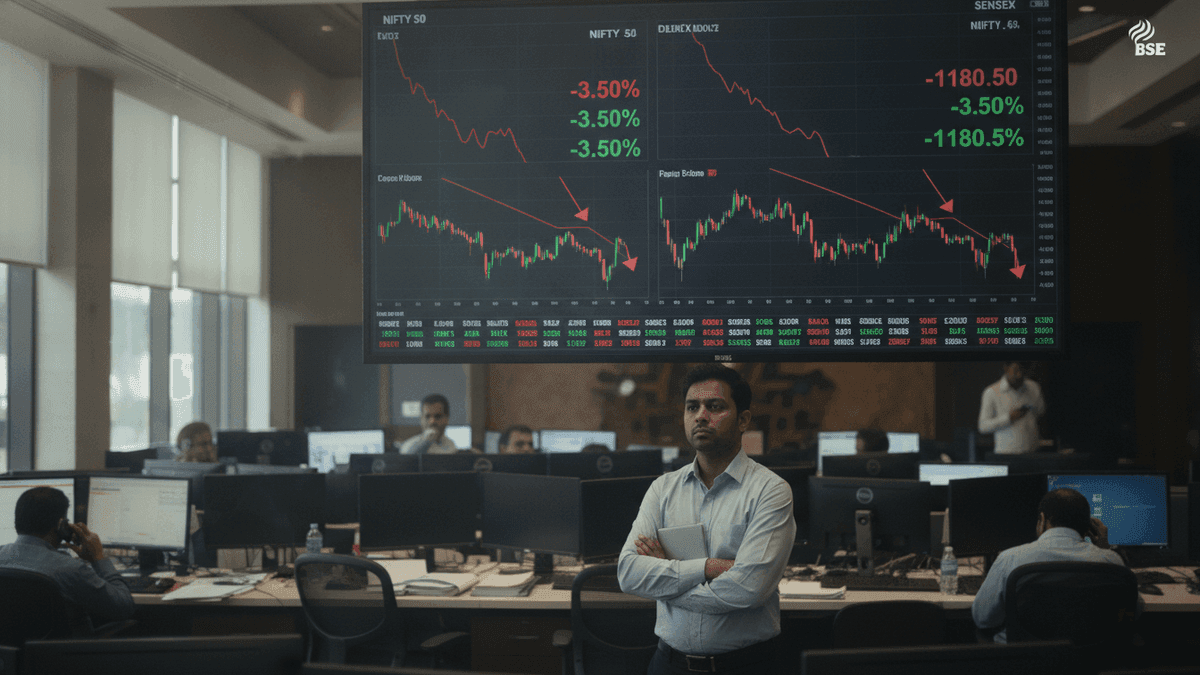 Indian Stocks Dip Amid Geopolitical Tensions: Impact on Your Funds