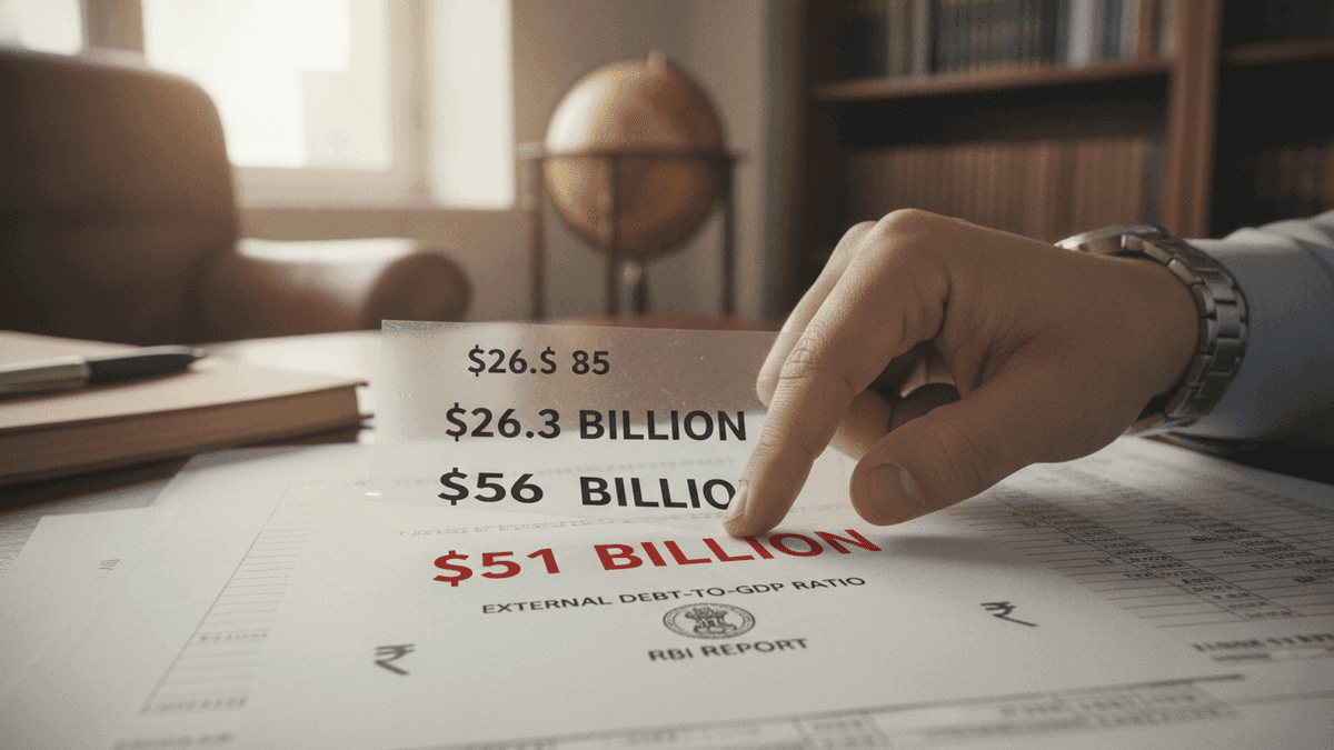 India’s External Debt: Currency Shifts Mask True Growth