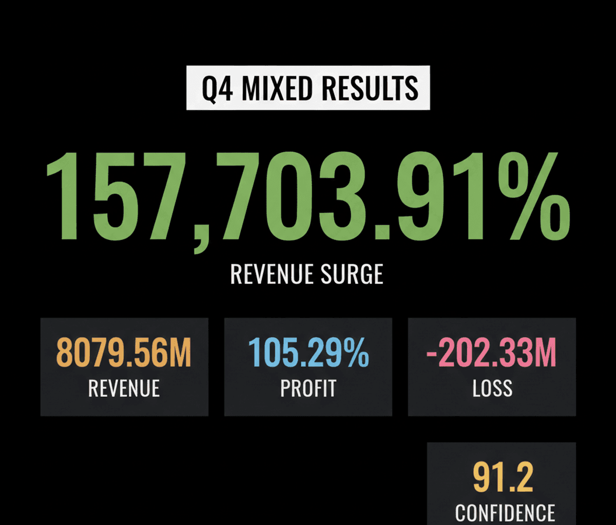 Indian Firms’ Mixed Q4: Growth Surges, Losses Persist Amid Tech Rally