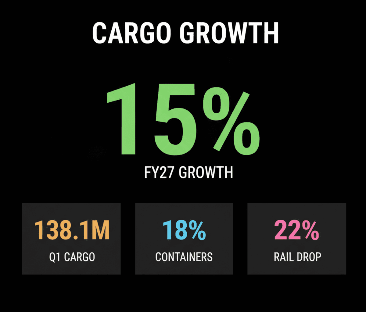 Adani Ports Q1 FY27 Cargo Growth: Containers Lead