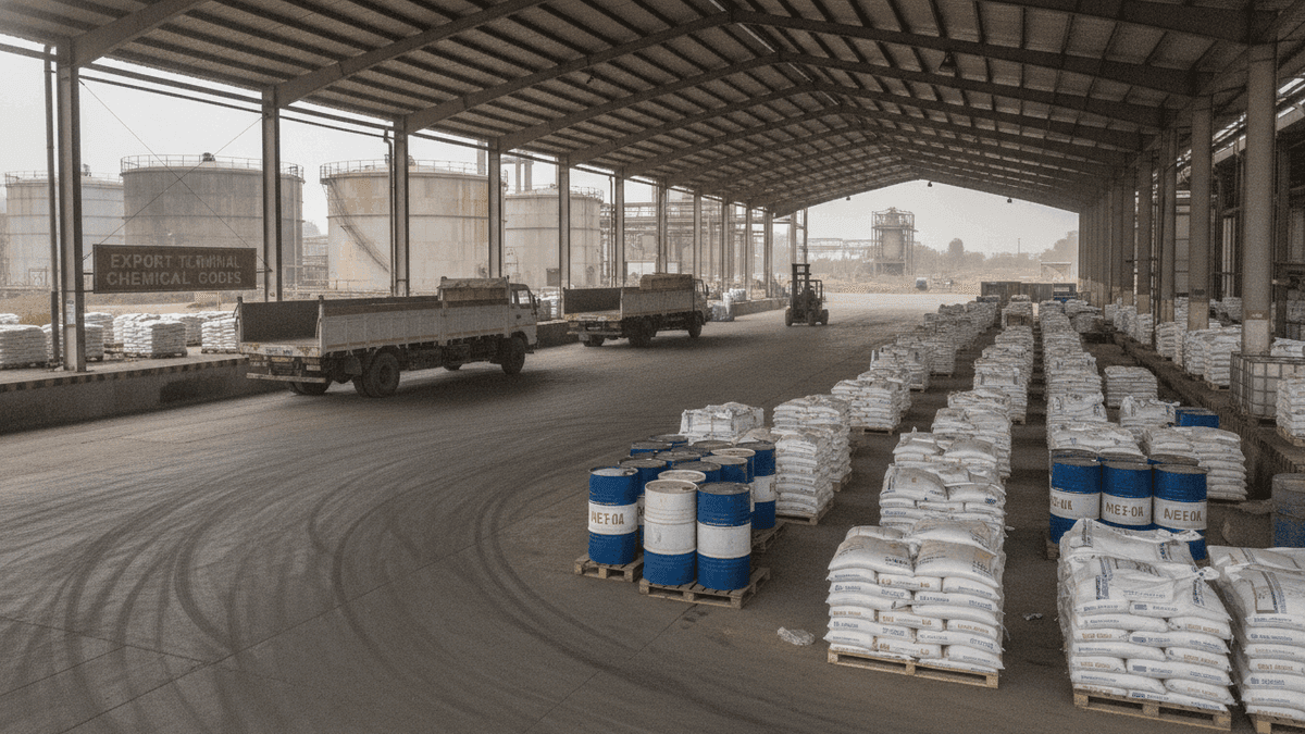 India’s Services Growth Slows, Chemical Sector Faces Challenges
