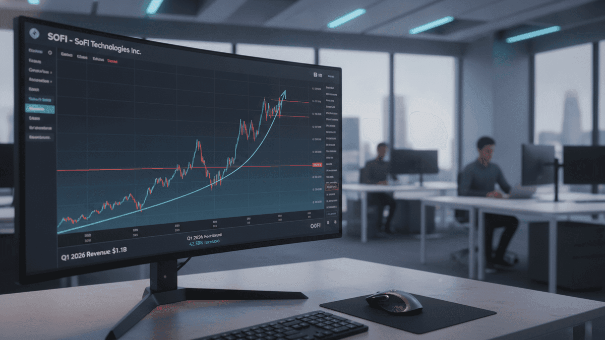 SoFi Stock Soars: Q1 Revenue & Fintech Hype Drive SOFI