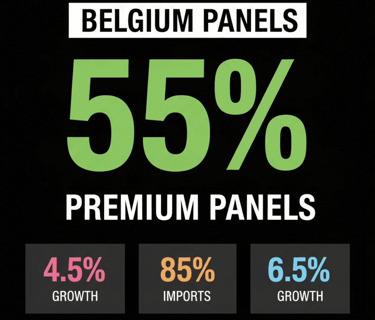 Belgium’s Operating Panel Market: Industry 4.0 Drives Premium Shift