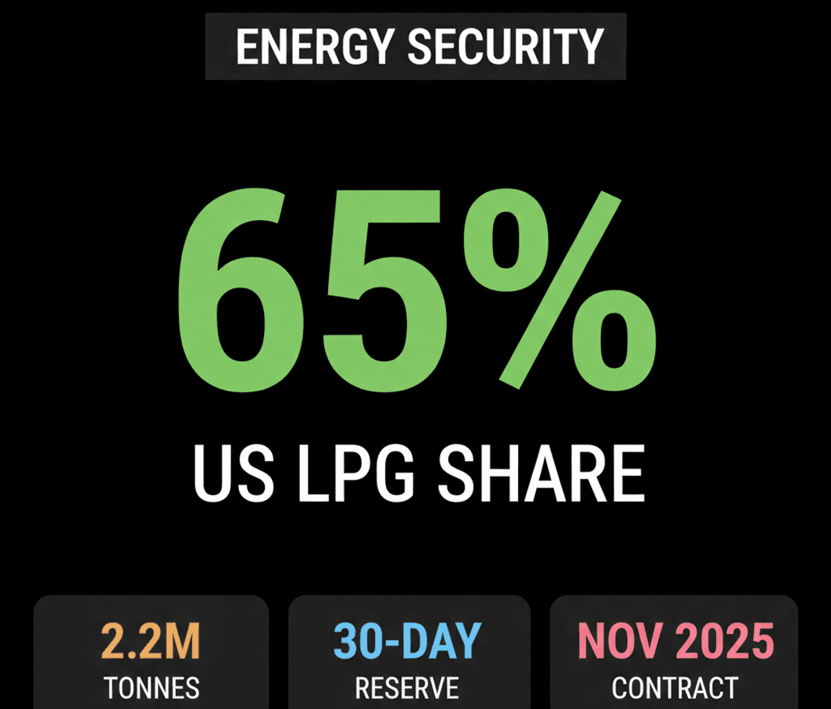 India Boosts US LPG Imports for Energy Security