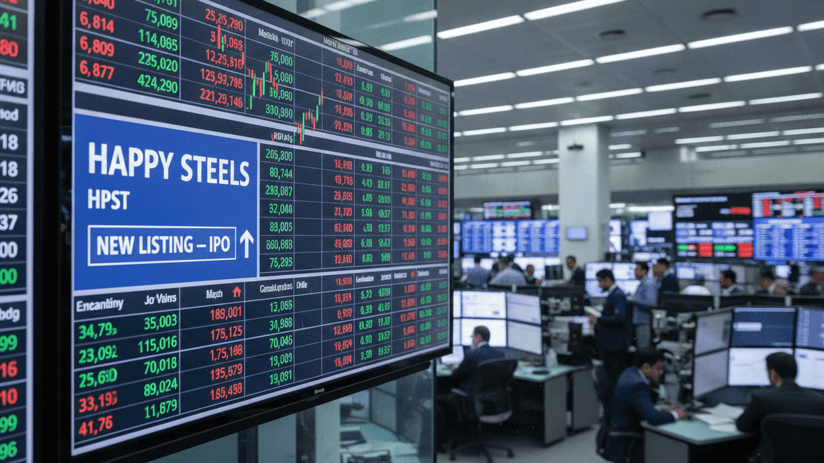 Happy Steels IPO: ₹25 Cr Raise on NSE SME Platform July 9
