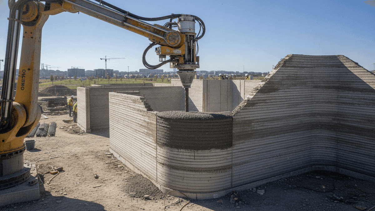 3D Concrete Printing Market to Reach $36.34B by 2035