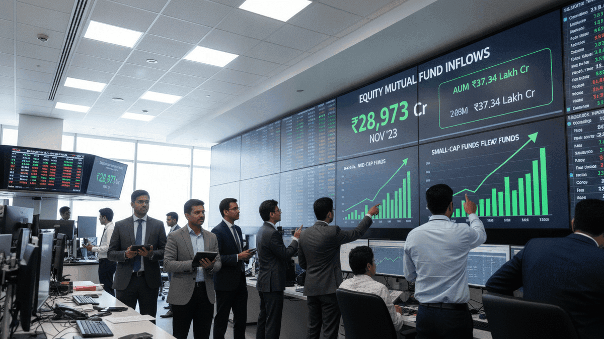 Equity Mutual Funds See ₹28,973 Cr Inflows: What It Means For Your SIPs