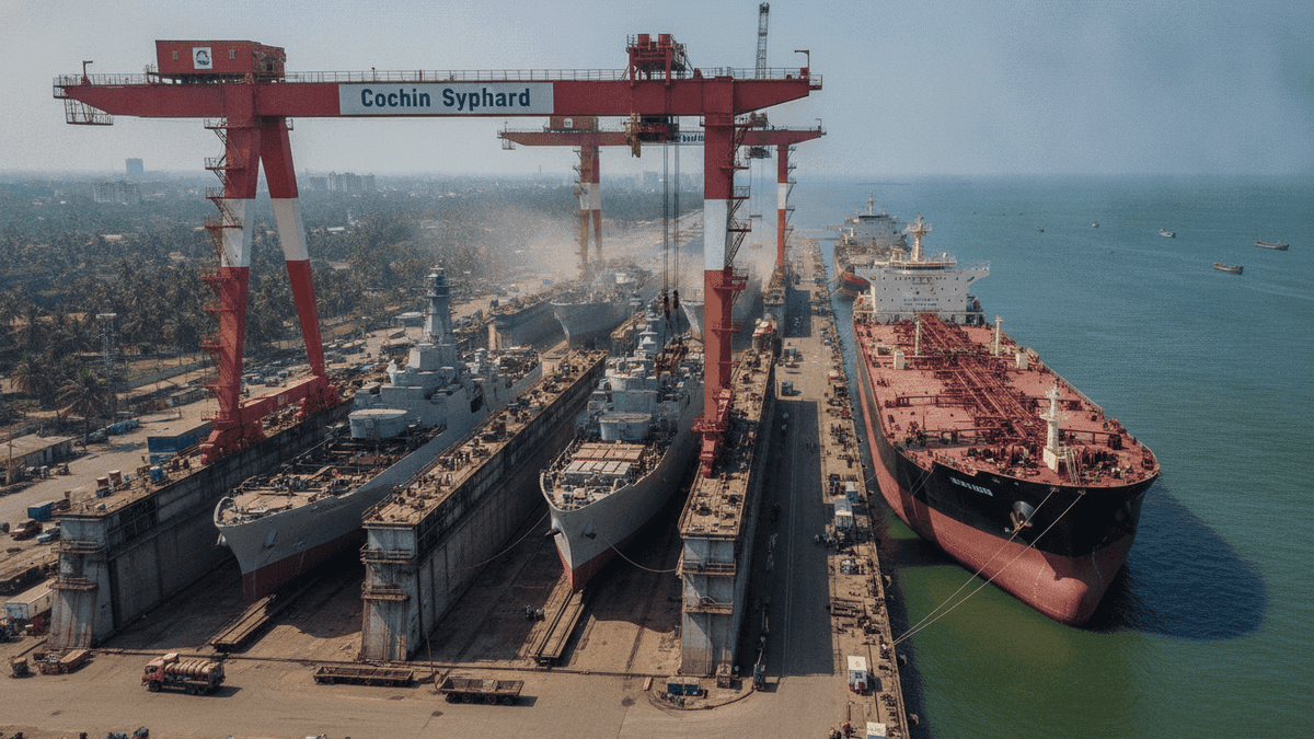 Cochin Shipyard Share Sale: Govt Offloads Rs 1713 Cr