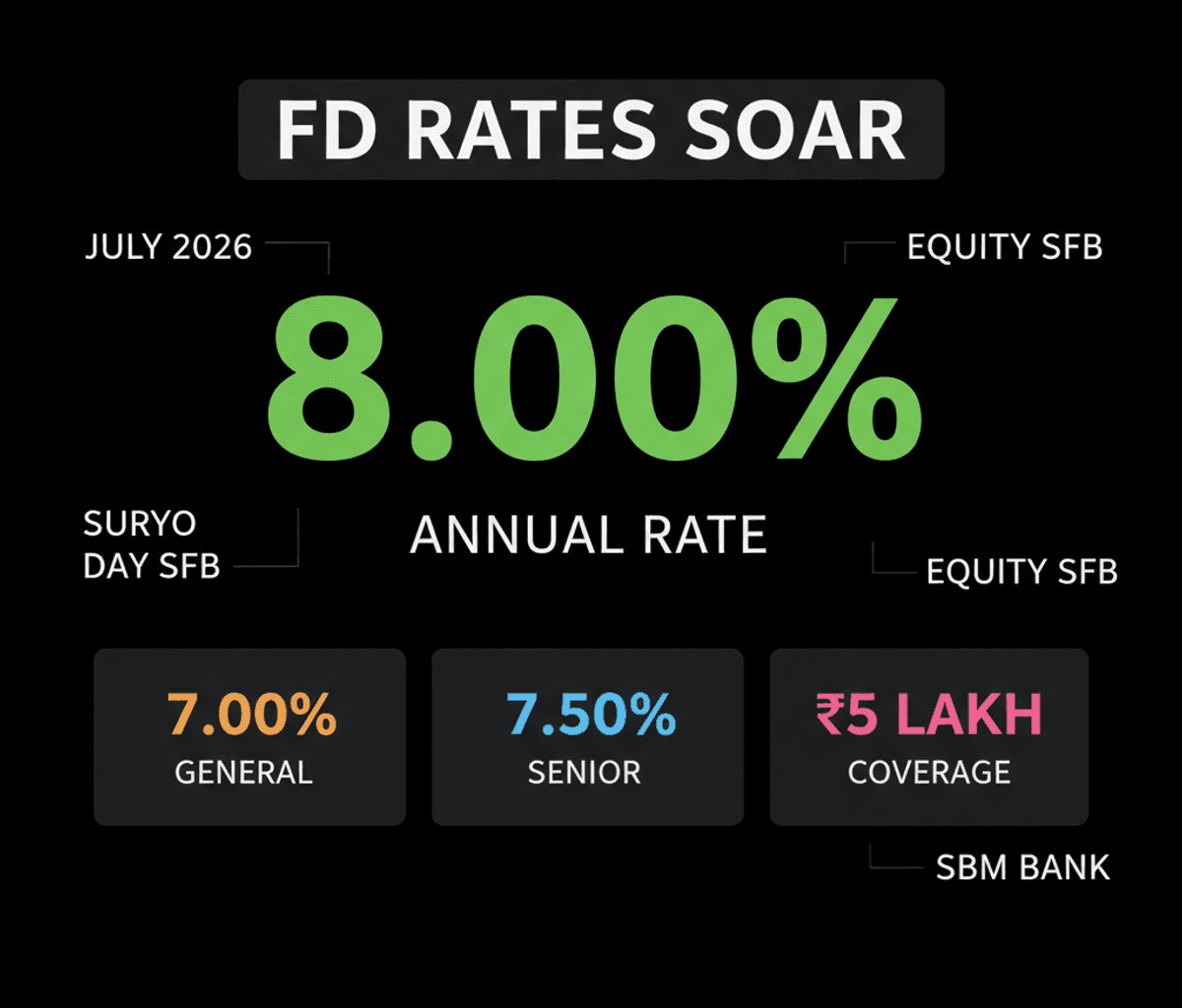Suryoday SFB: 8% FD Rate for 5 Years – Boost Your Savings