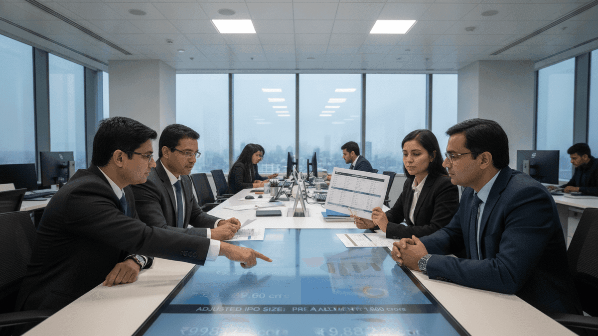 SBI Funds Management Cuts IPO Size Post ₹1,880 Cr Pre-Sale