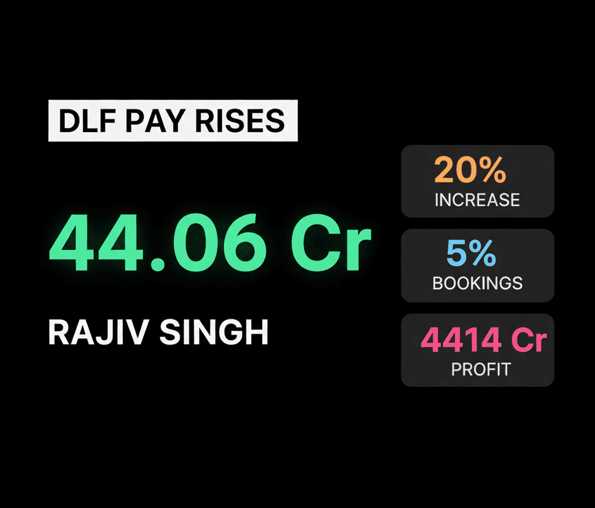 DLF Executive Pay Soars: Chairman Singh’s Remuneration Up 20%