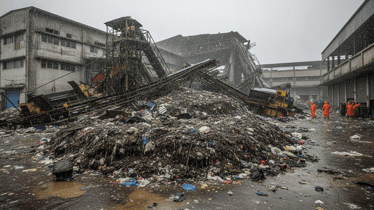 India’s Waste Infrastructure Fails During Monsoon