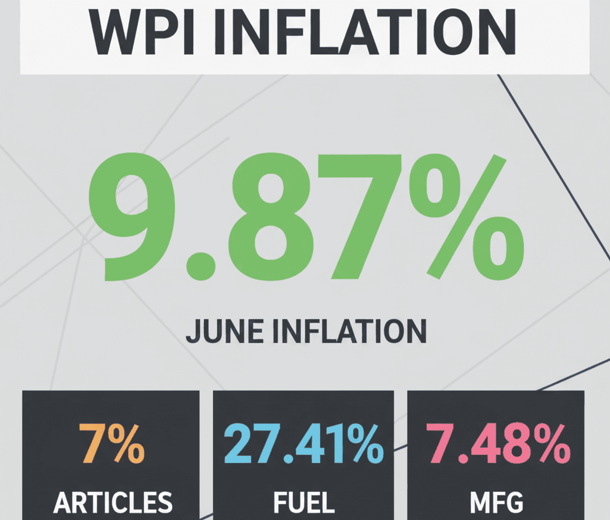 India WPI Inflation June: 9.87% Impact on Your Costs
