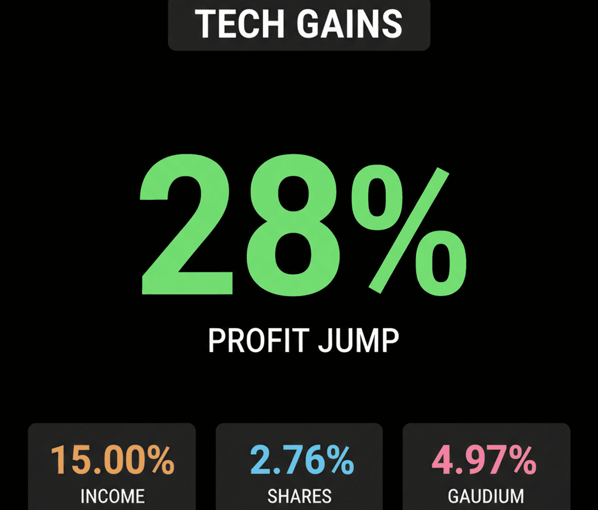 Tech Mahindra Profit Soars, Gaudium IVF Surges on AI Labs