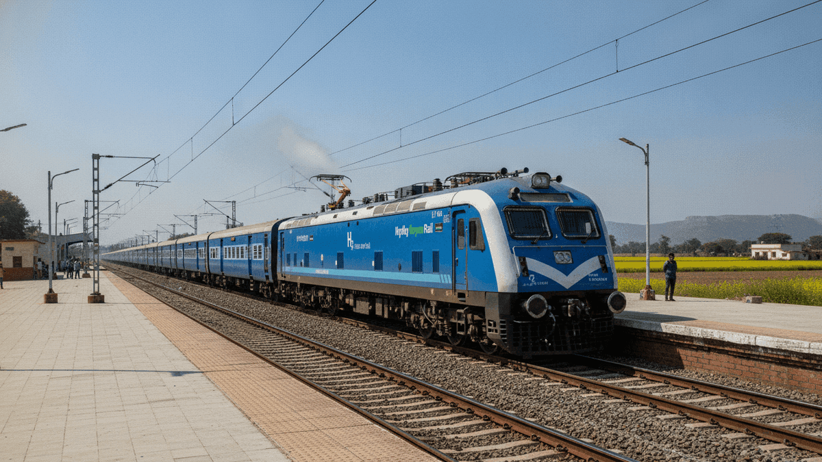 India’s Hydrogen Train: A Green Leap for Future Mobility