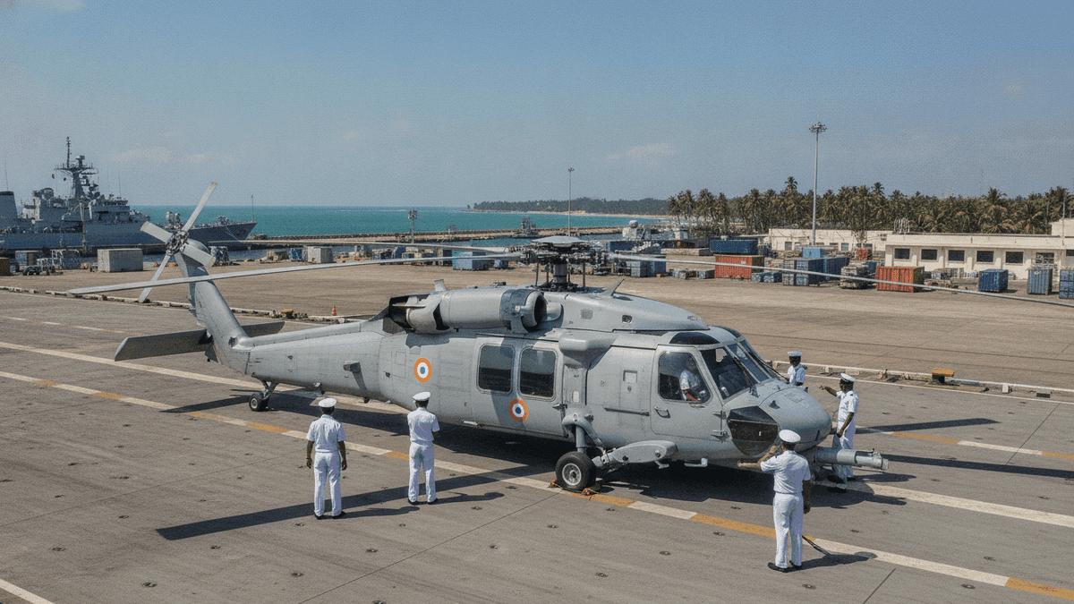 US-India MH-60R Seahawk Deliveries Boost Maritime Strategy