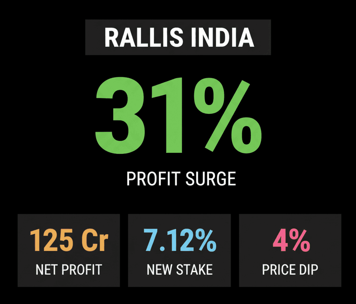 SBI Mutual Fund Sells Rallis India Stake Amid Price Dip