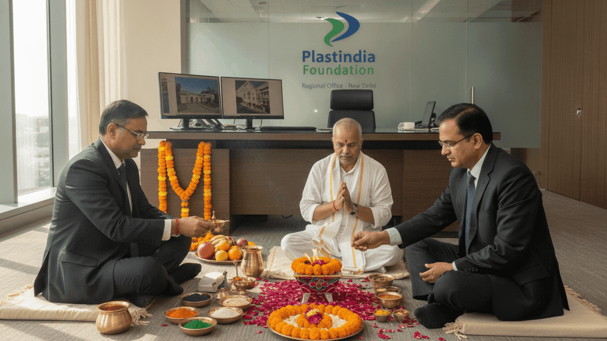 Plastindia Foundation Inaugurates New Delhi Office for Industry Growth