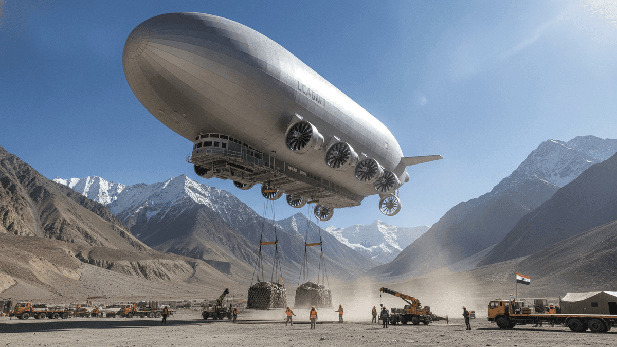 Bharat Forge & Flying Whales Partner for India’s Heavy-Lift Airships