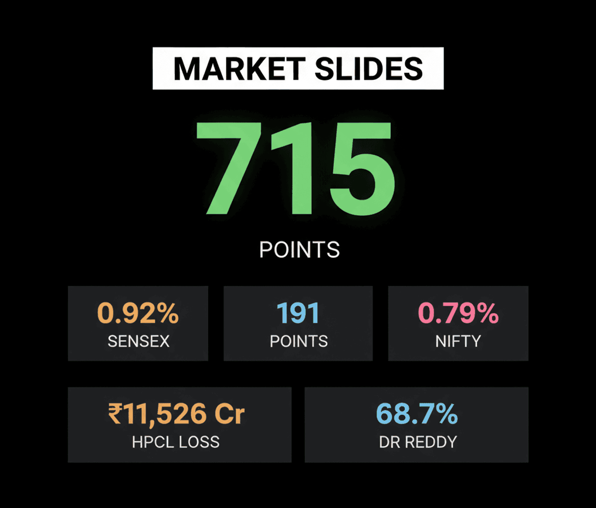 Indian Markets Tumble on Q1 FY27 Earnings Disappointment