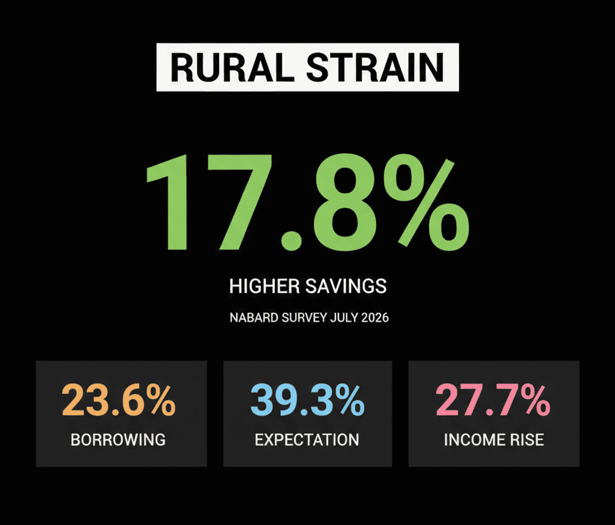 India Rural Economy Crisis: Incomes & Savings Hit Record Lows