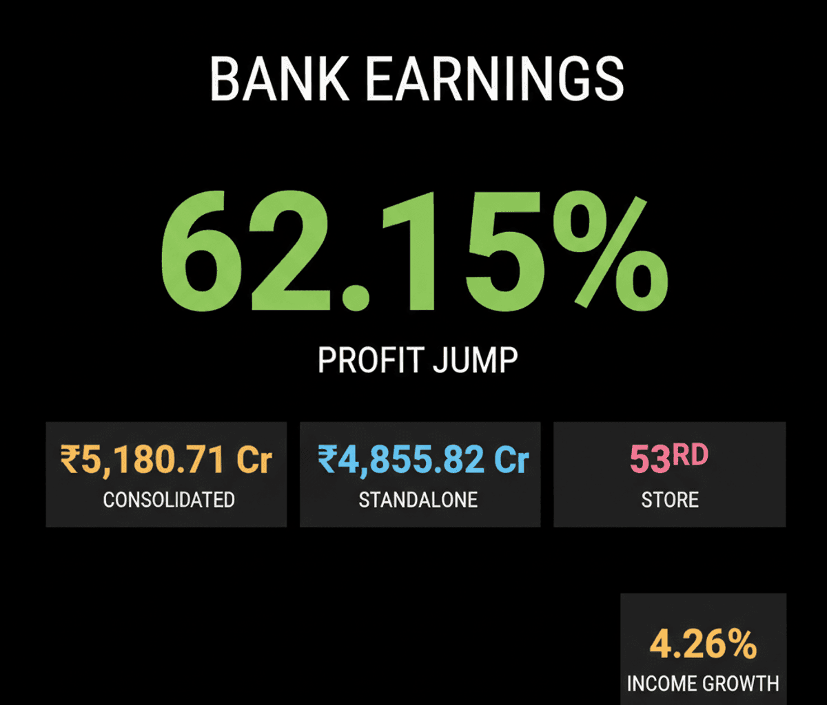 Canara Bank Q1 Profit Soars 62% to ₹5,180 Cr