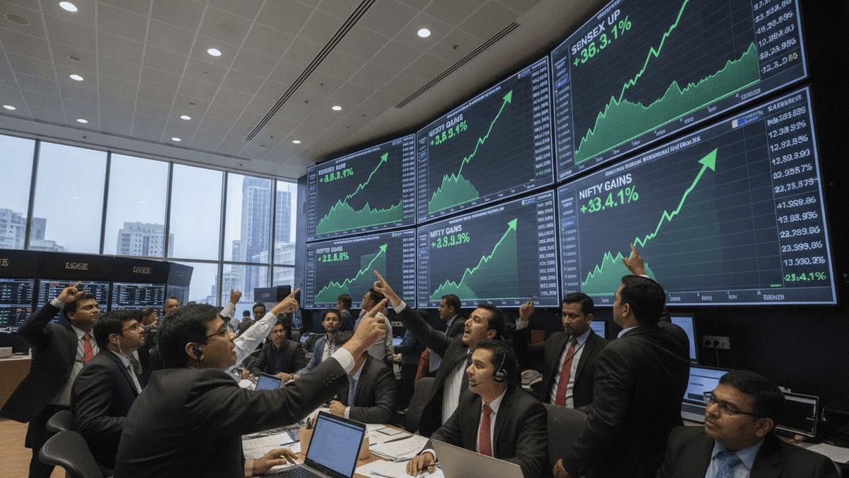 Indian Market Surges: Sensex Jumps 776 Points, Nifty Nears 24,000
