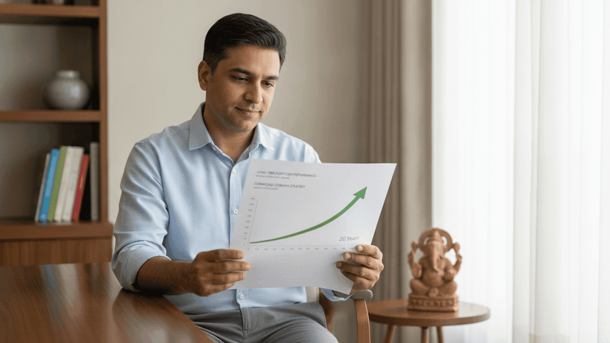 Stay Invested: Indian Investors Beat Market Timing Since 2000