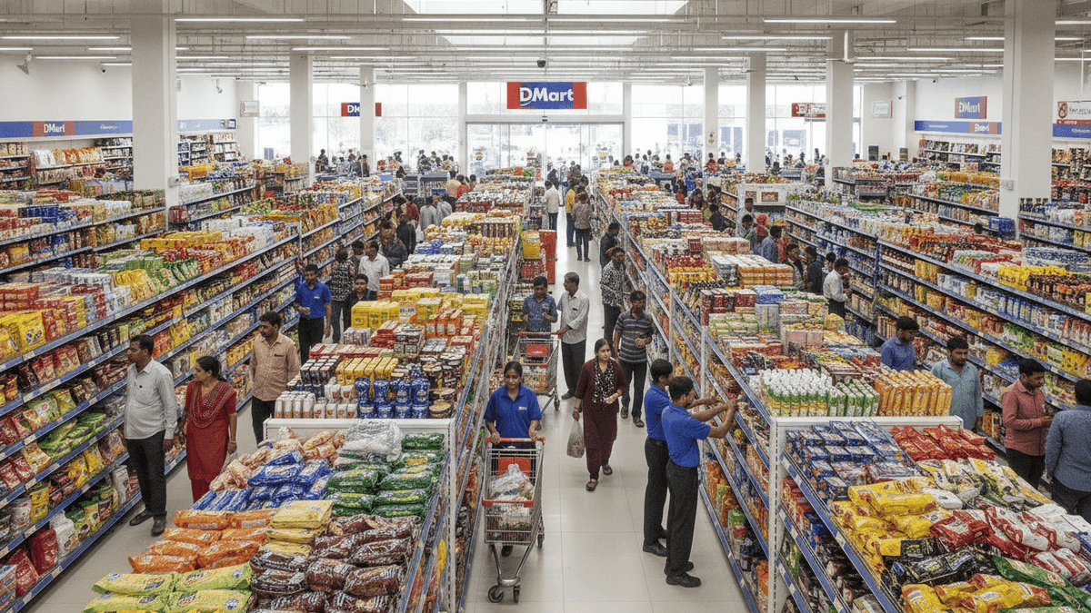 Avenue Supermarts Stock Rises on New Store Opening