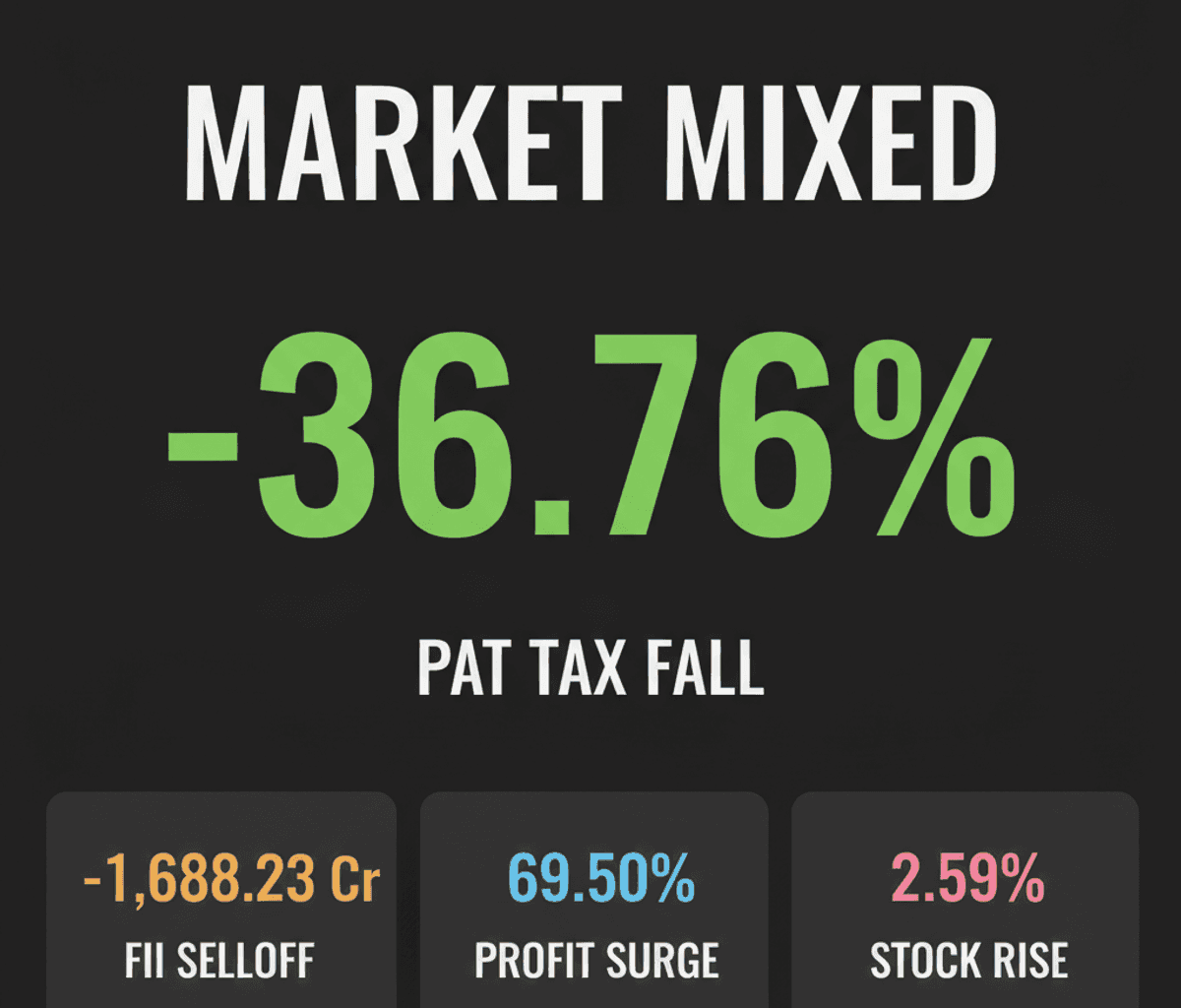 Indian Stocks Mixed: Radico, Tata Comm Up; Ambuja Cements Down