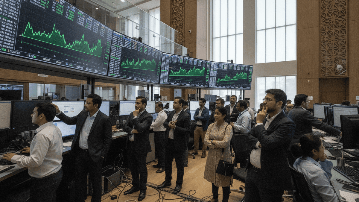 Indian Stocks Rise on Strong IIP Data & FII Inflows