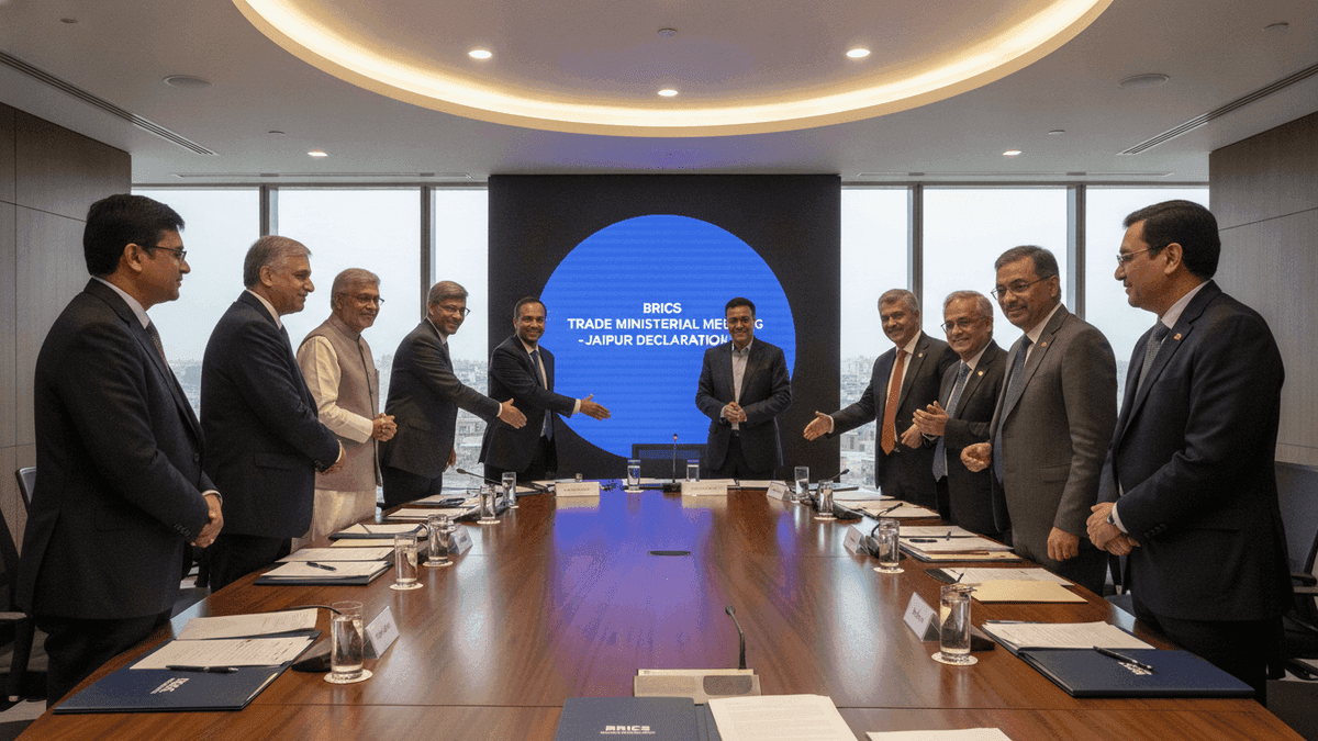 BRICS Ministers Agree on WTO Reform & MSME Trade Finance