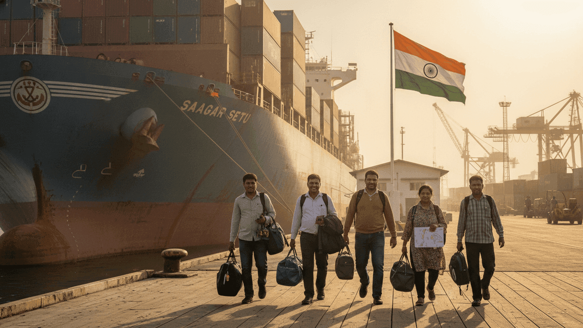 India Repatriates 4000+ Seafarers Amid West Asia Conflict