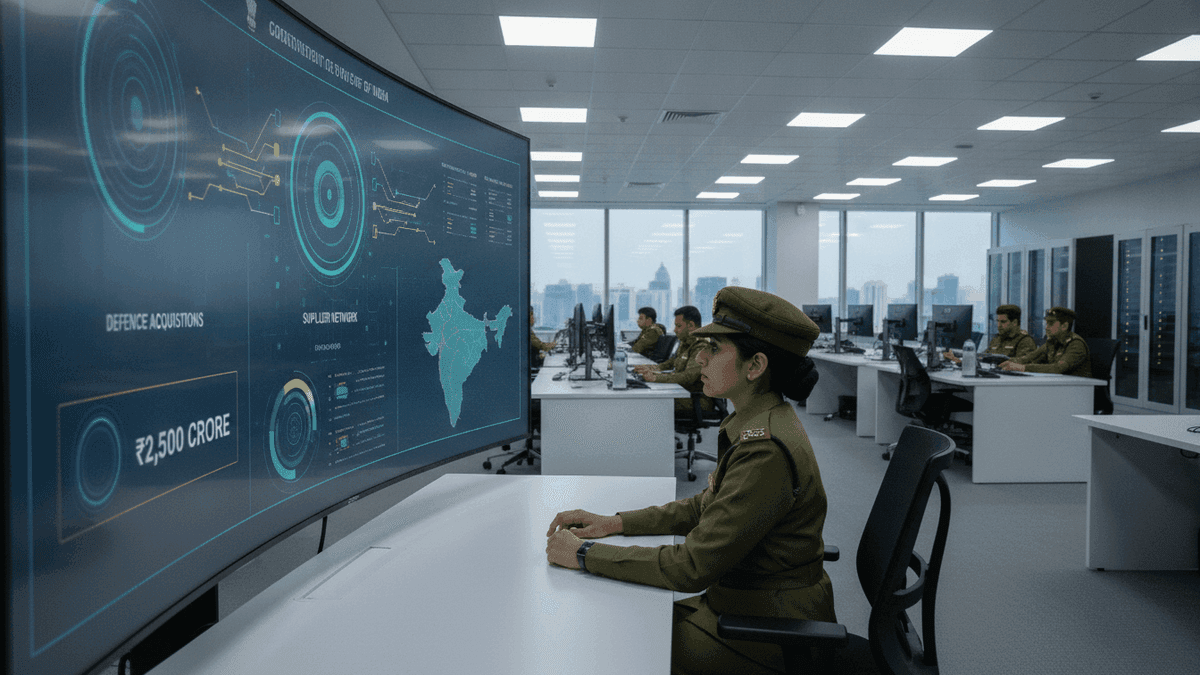 Defence Procurement on GeM Surpasses ₹1.35 Lakh Crore