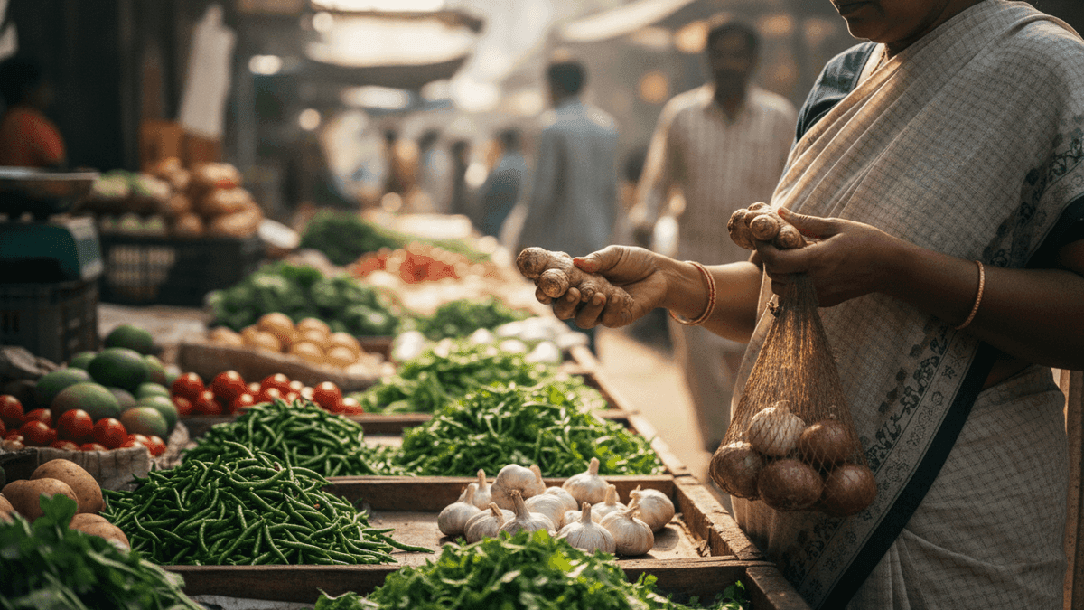 India Inflation Rises to 4.45% in July Amid Food Price Surge