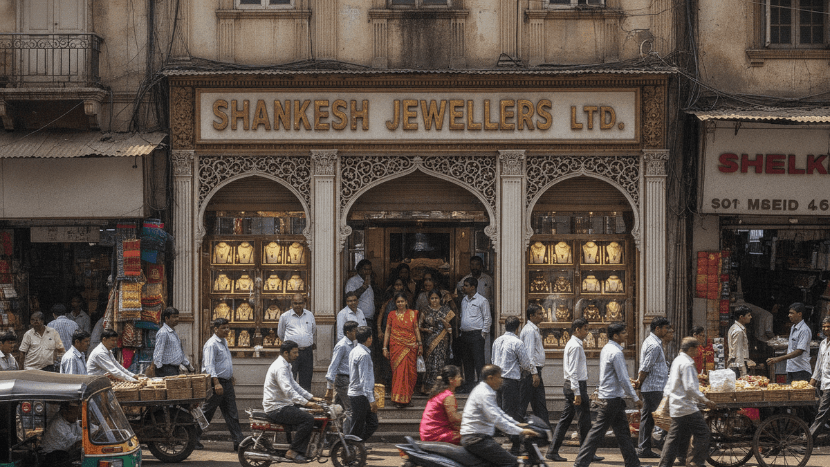 Shankesh Jewellers Stock: No Trading Data Available